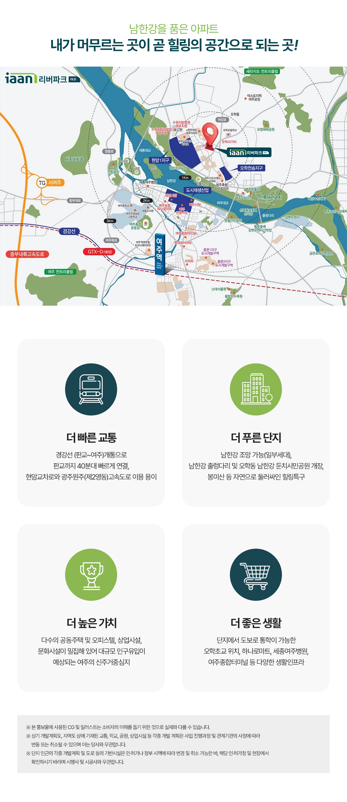 여주 이안 리버파크 단지 안내